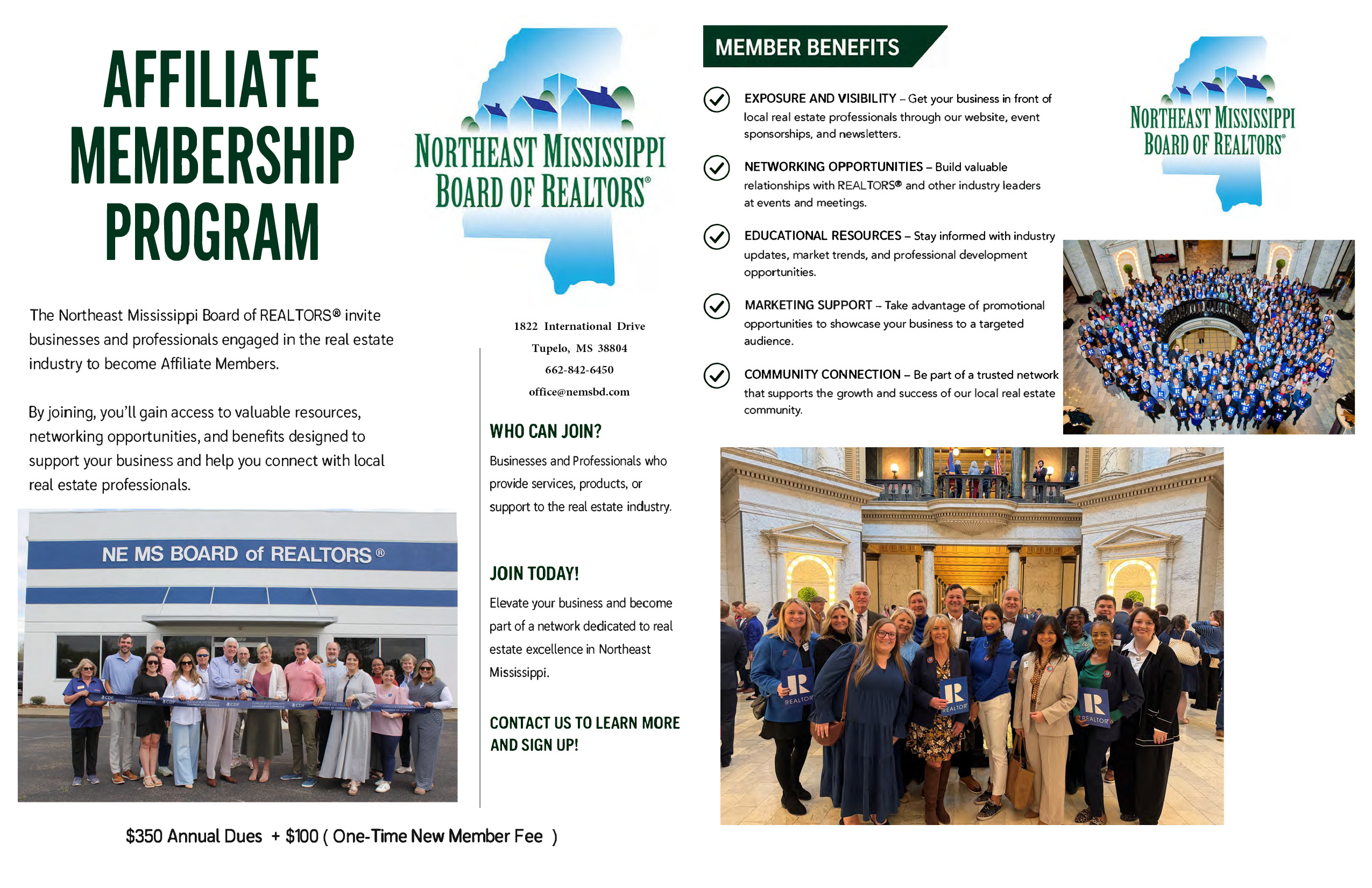 Affiliate Membership Program Brochure